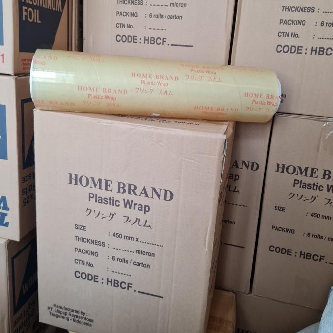 PLASTIK WRAPPING UK. 45 CM X 500 M PLASTIK WRAP WRAPING BUNGKUS MAKANA