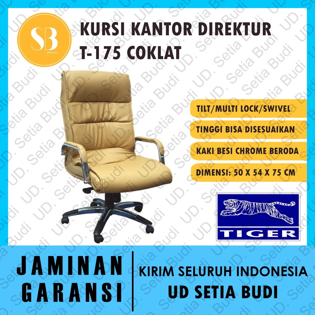 Kursi Kantor Direktur Hidrolis Tiger T-175