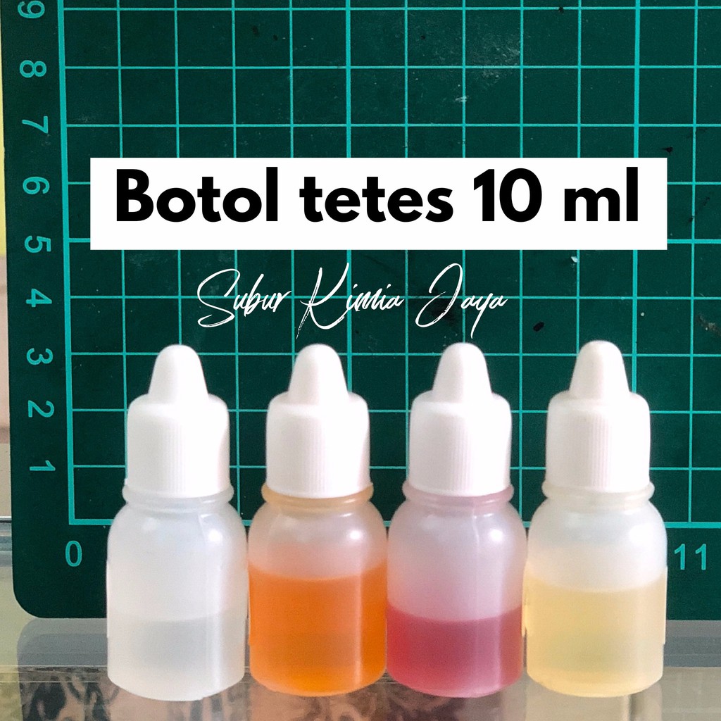 

Botol tetes HDPE/LDPE 10 ml natural