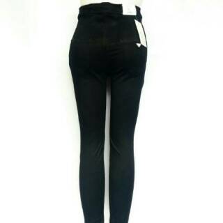  Celana  panjang  wanita  skinny soft jeans  streetch HW HIGH 