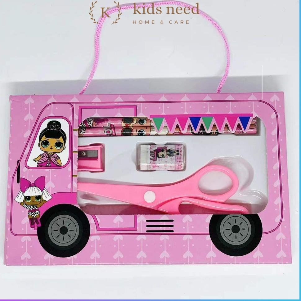 

(U7J9) ✔ Stationery set Karakter 6 in 1/Alat tulis set Hadiah/ Paket alat tulis / Study set Lucu //Trend@ready