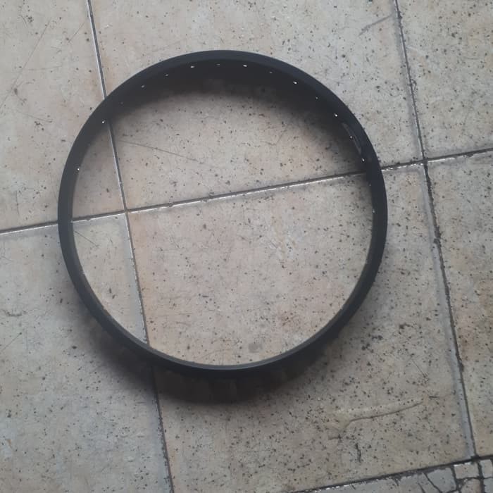 velg sepeda 20 genio aloy hitam 36L