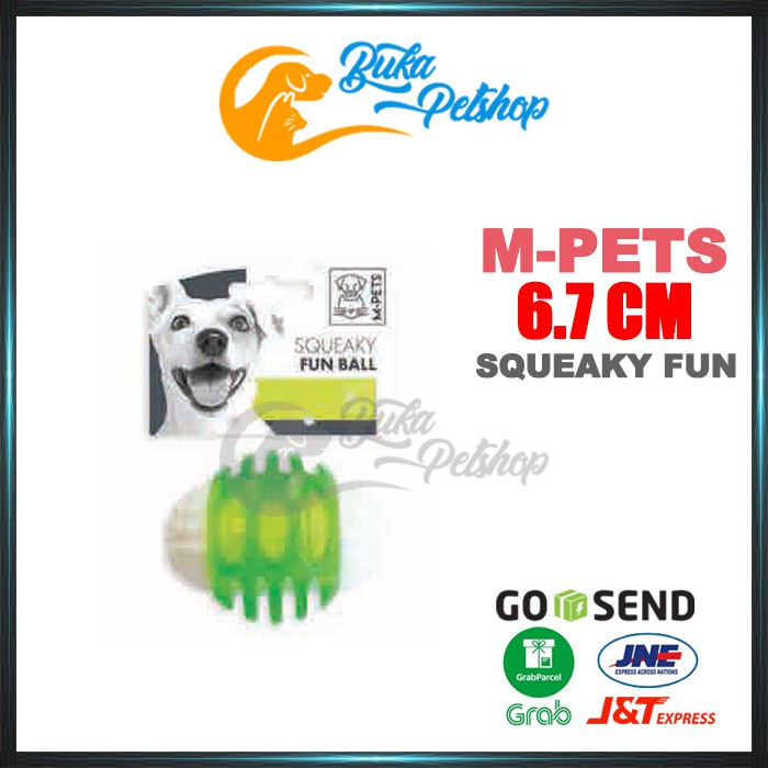 Bola Anjing M-PETS Squeaky Fun Ball