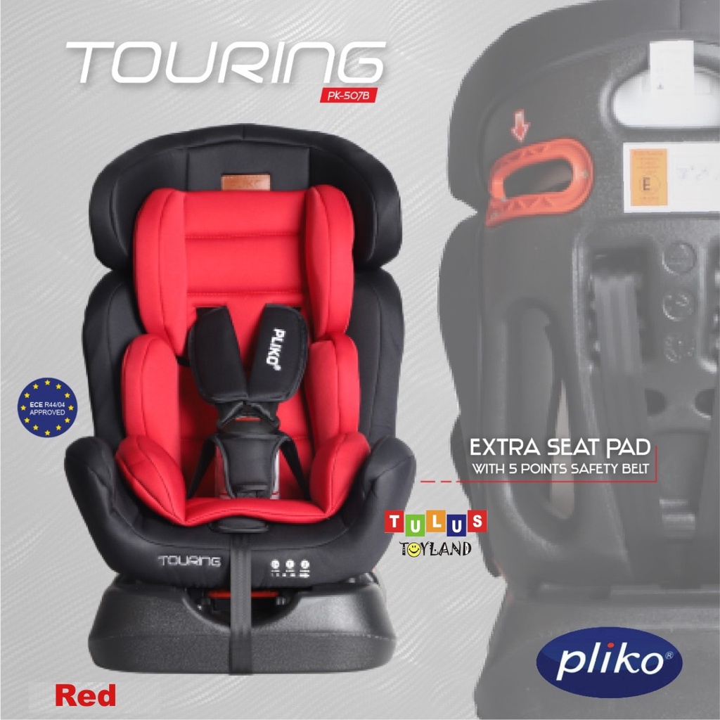 Pliko TOURING Car Seat PK 507B kursi mobil anak dudukan bayi baby safety infant to junior chair