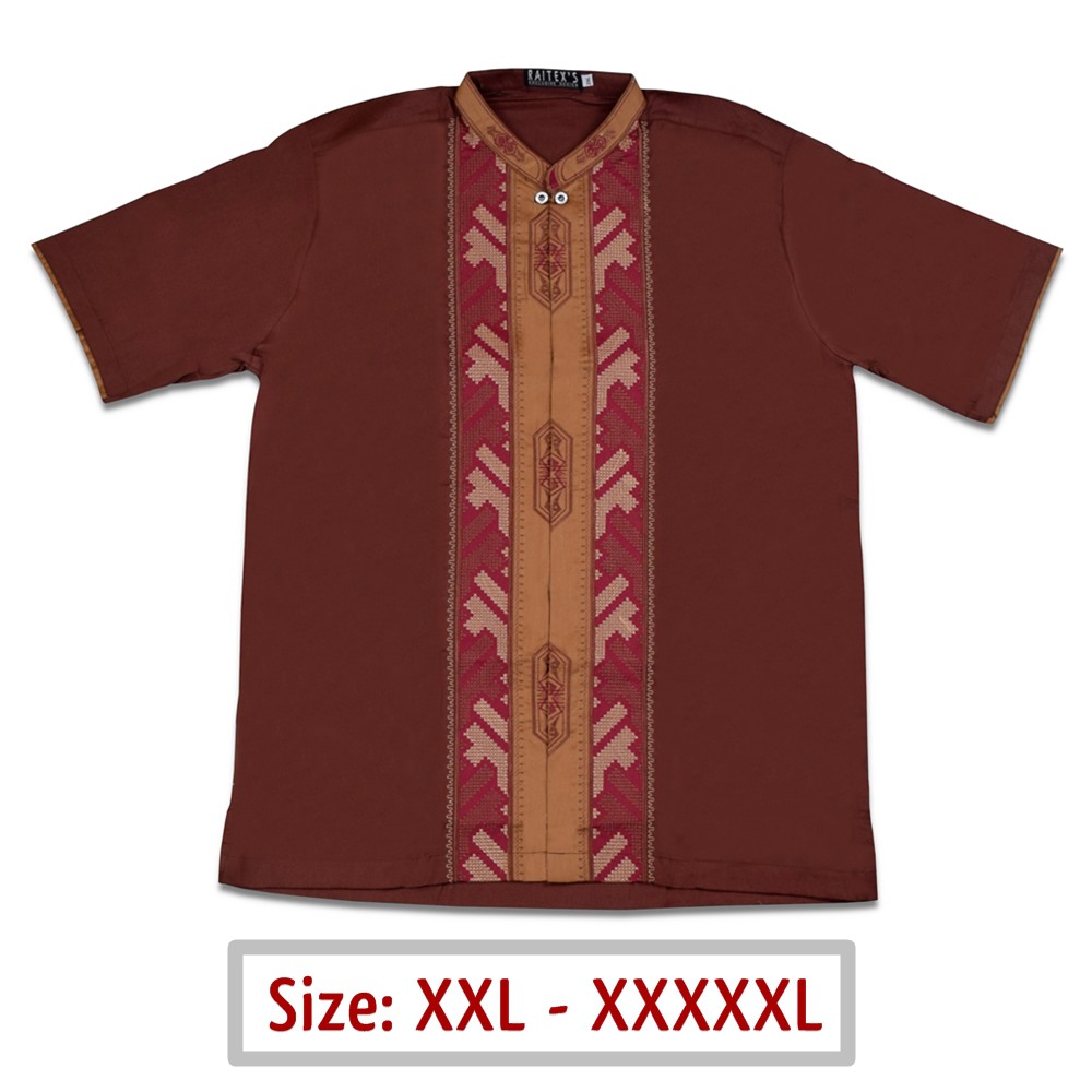 Baju Koko Big Size 77 Ukuran Jumbo 2XL 3XL 4XL 5XL Baju Koko Big Size 77 Ukuran Jumbo 2XL 3XL 4XL 5XL
