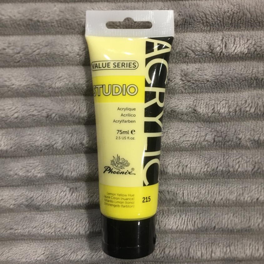 

Gramedia Banjarmasin - Phoenix Cat Acrylic 75ML 215 Lemon Yellow Hue