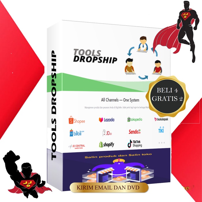 Tools Dropship Marketplace indonesia Unlimited dan LIftime