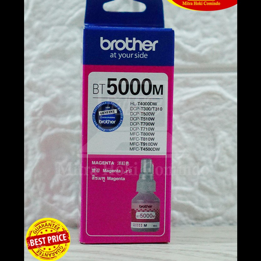 TINTA BROTHER BT 5000 BT5000 MAGENTA ORIGINAL