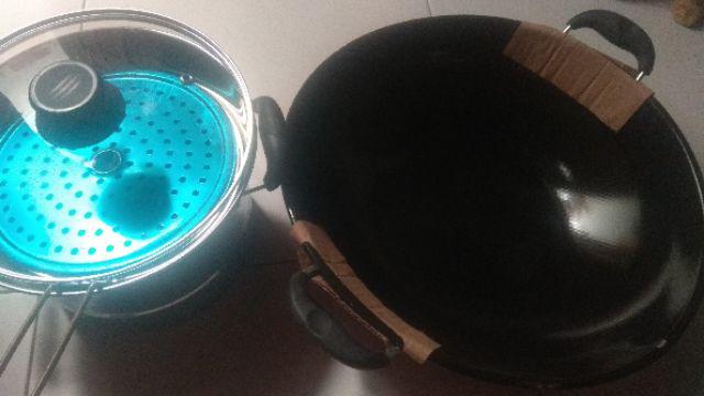 Wajan Cekung Enamel Hokky - 35 Cm