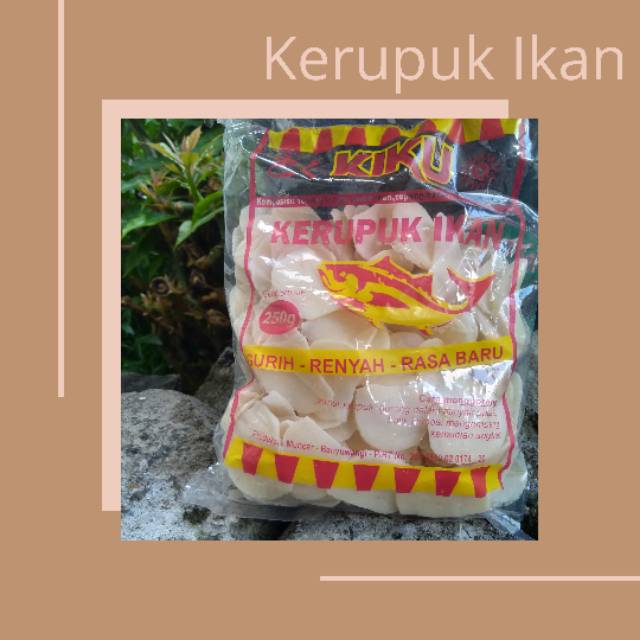 

Kerupuk Ikan KIKU