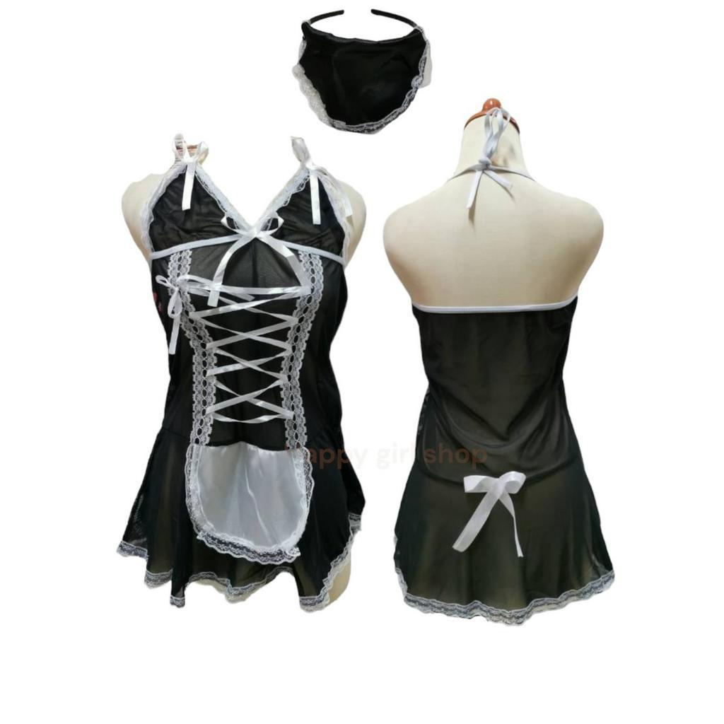 Sexy Lingerie Servant Cosplay Jumbo French Maid XXL LD 120 Big Size