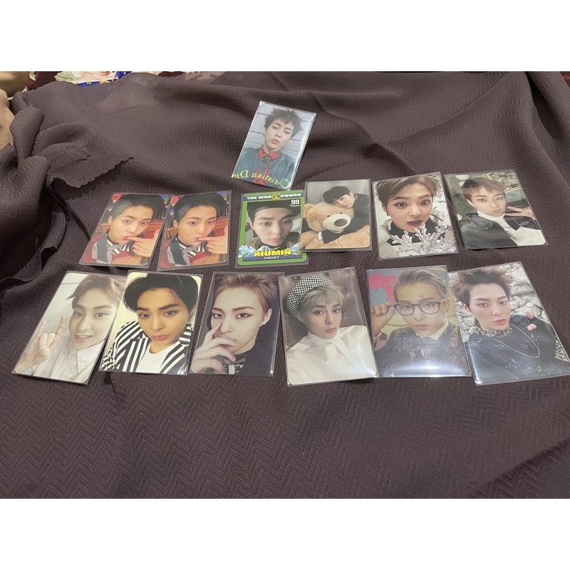 xiumin exo pc photocard official
