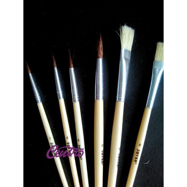 

Terlaris Joyko Brush Set / Kuas Lukis set BR-1 Isi 6 Eksklusif