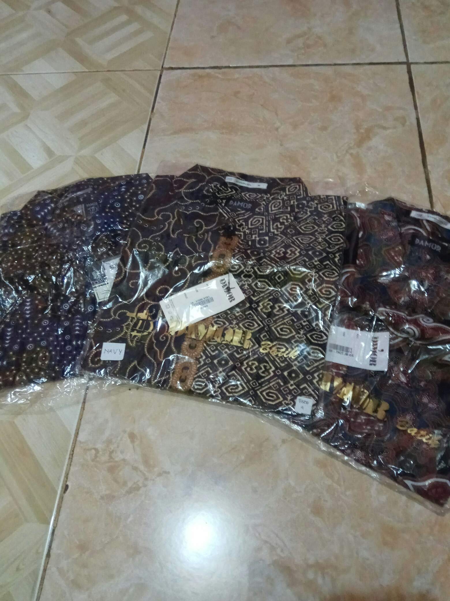Elgo Bd Damor (cressida) Kemeja Batik Lengan Pendek Pria Reguler Baju Batik Cowok Original 100%