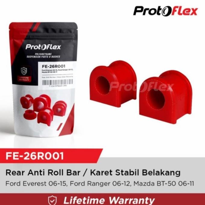 PROTOFLEX ORIGINAL BUSHING KARET STABIL BELAKANG MAZDA BT50 BT-50 ASLI futz15 Berkualitas