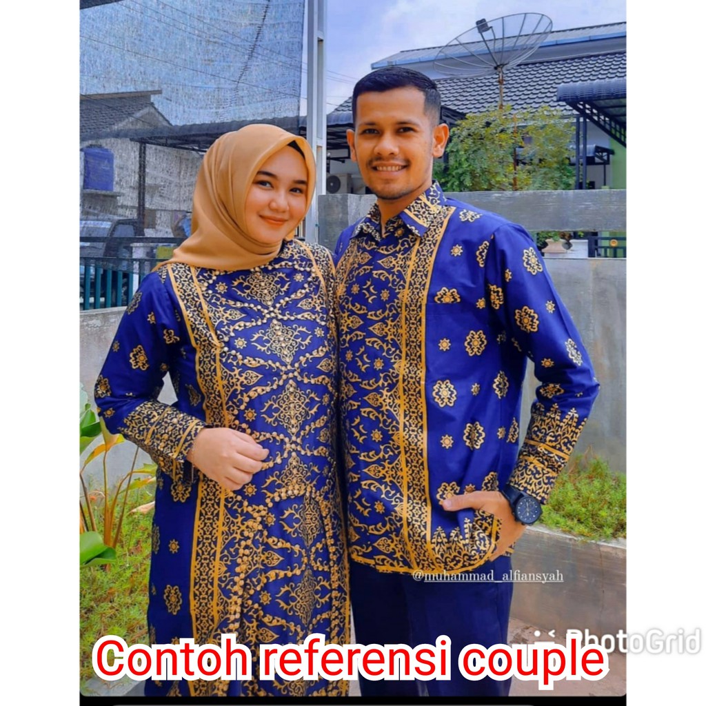 OBRAL SALE KEMEJA FEBRIANY BATIK COUPLE SET JUPRI SONGKET PALEMBANG