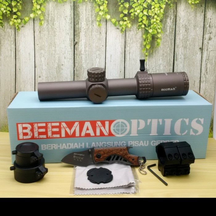 PROMO TELE BEEMAN OPTICS 1-6X24 IR / TELE BUNTUNG / TELESCOPE BEEMAN