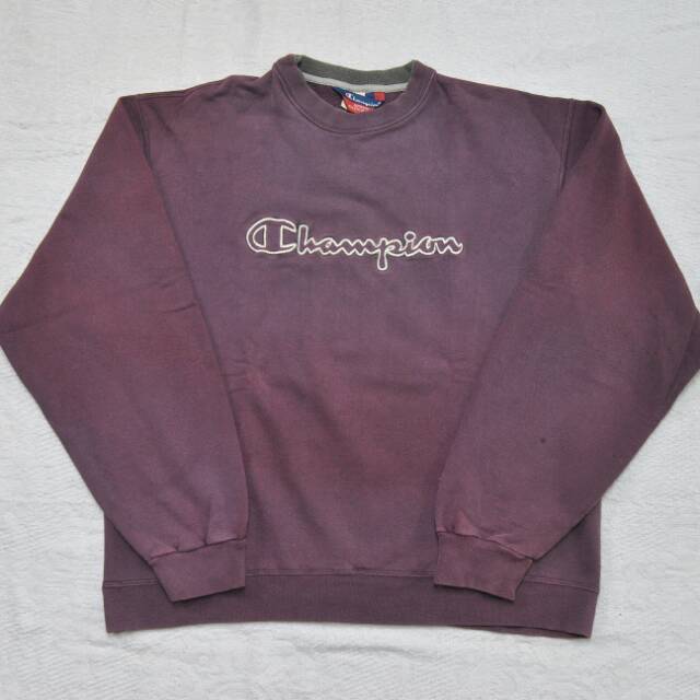 Jaket Sweater Crewneck Vintage Champion Second Original