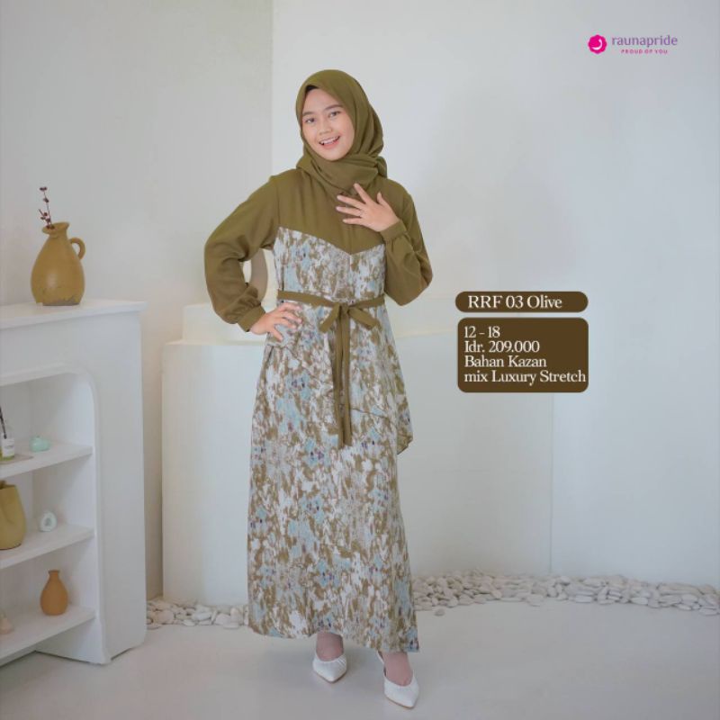 GAMIS REMAJA RAUNA RRF 03 OLIVE