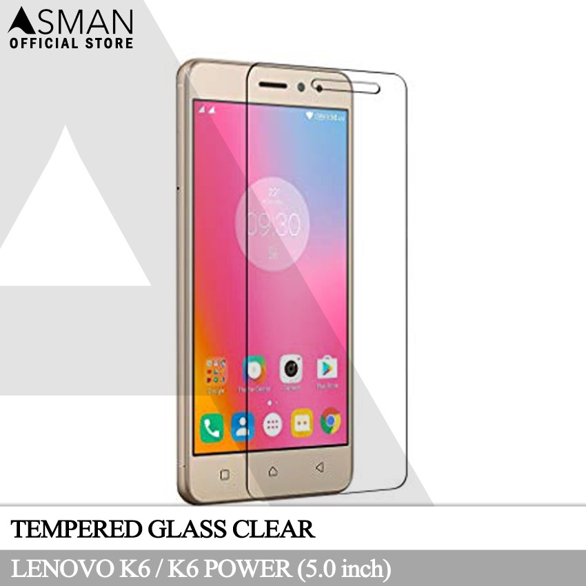 Tempered Glass Lenovo K6 / K6 Power (5.0&quot;) | Anti Gores Pelindung Layar Kaca - Bening