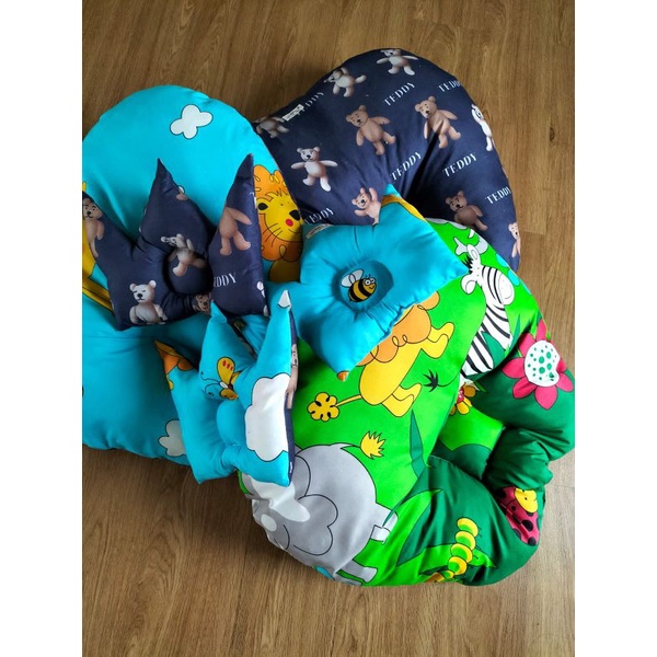 Sofa Baby Double Motif Free Bantal Crown // Sofa Bayi Murah // Sofa Bantal Bayi