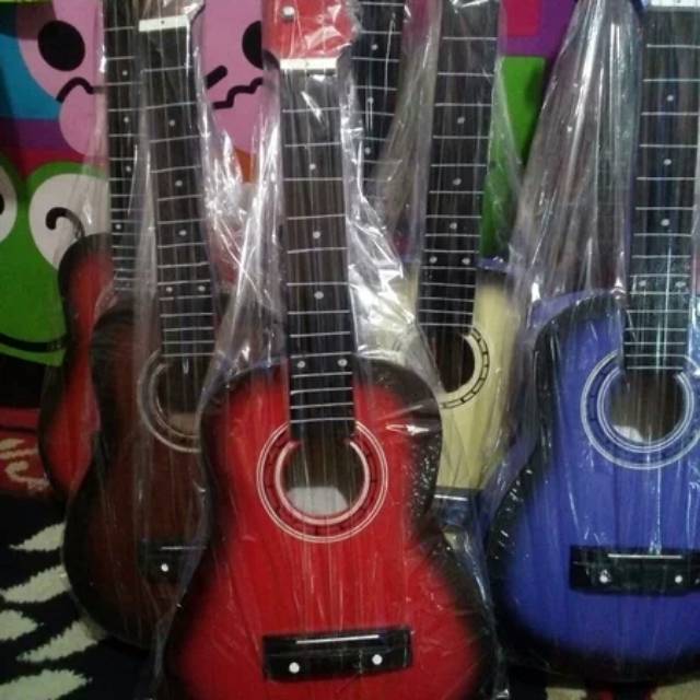 Gitar mainan ukulele murah senar 3