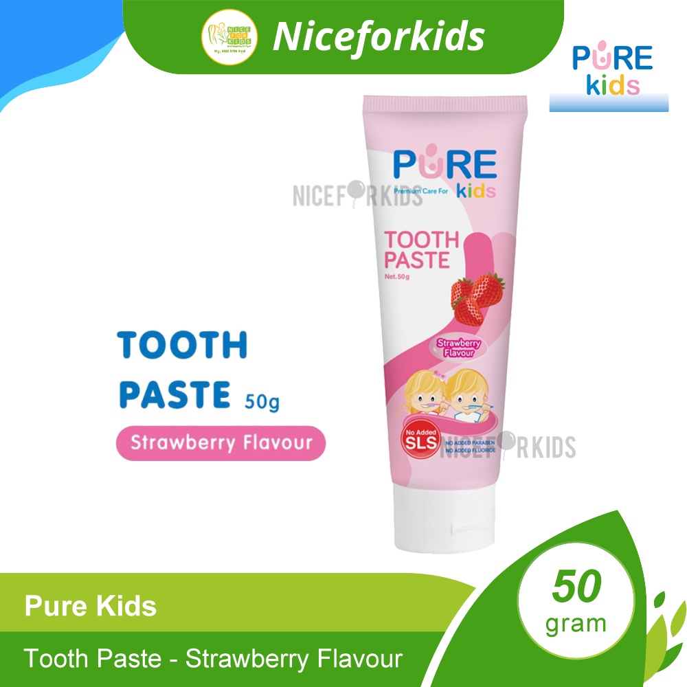 Pure Kids Toothpaste / Pasta Gigi Anak 50g/ Odol Pure bb