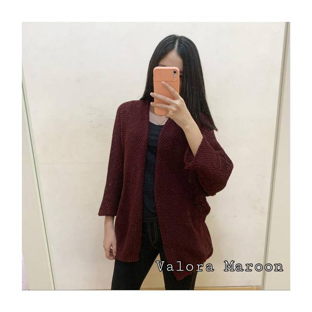 Valora Cardigan / Cardy Rajut Wanita / Outer Korea / Outter Wanita Fashion / Cardi Knit Oversized