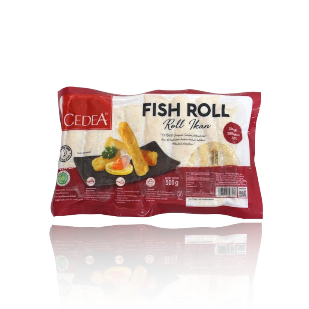 Cedea Fish Roll 500GR Ikan Olahan Gulung