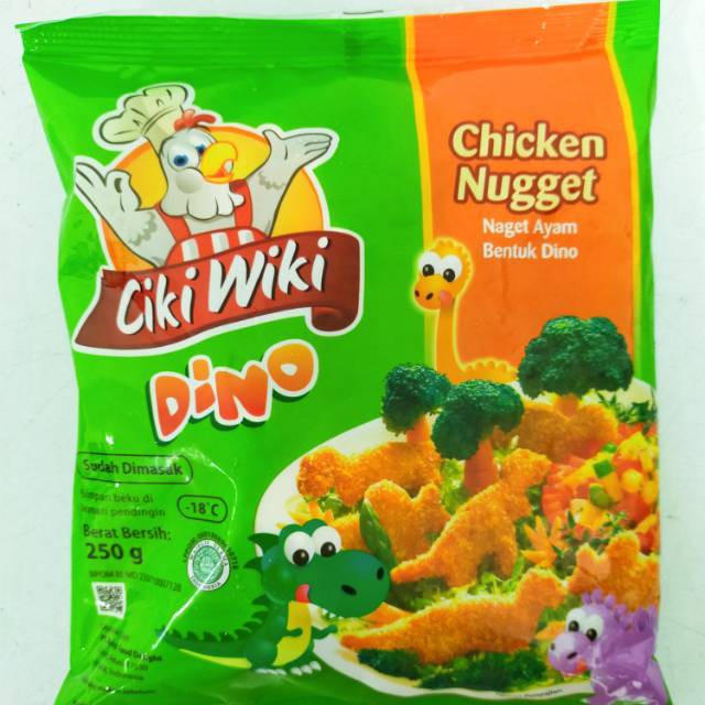 

Cikiwiki ciki wiki naget dino 250gr