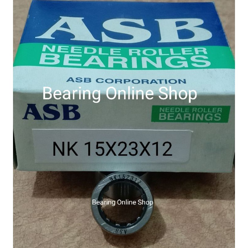 NEEDLE BEARING NK 15X23X12 ASB
