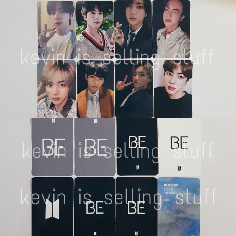 Unoffcial BTS Photocard PC soundwave m2u Jin Jungkook Taehyung Weverse BE Essential Deluxe Version
