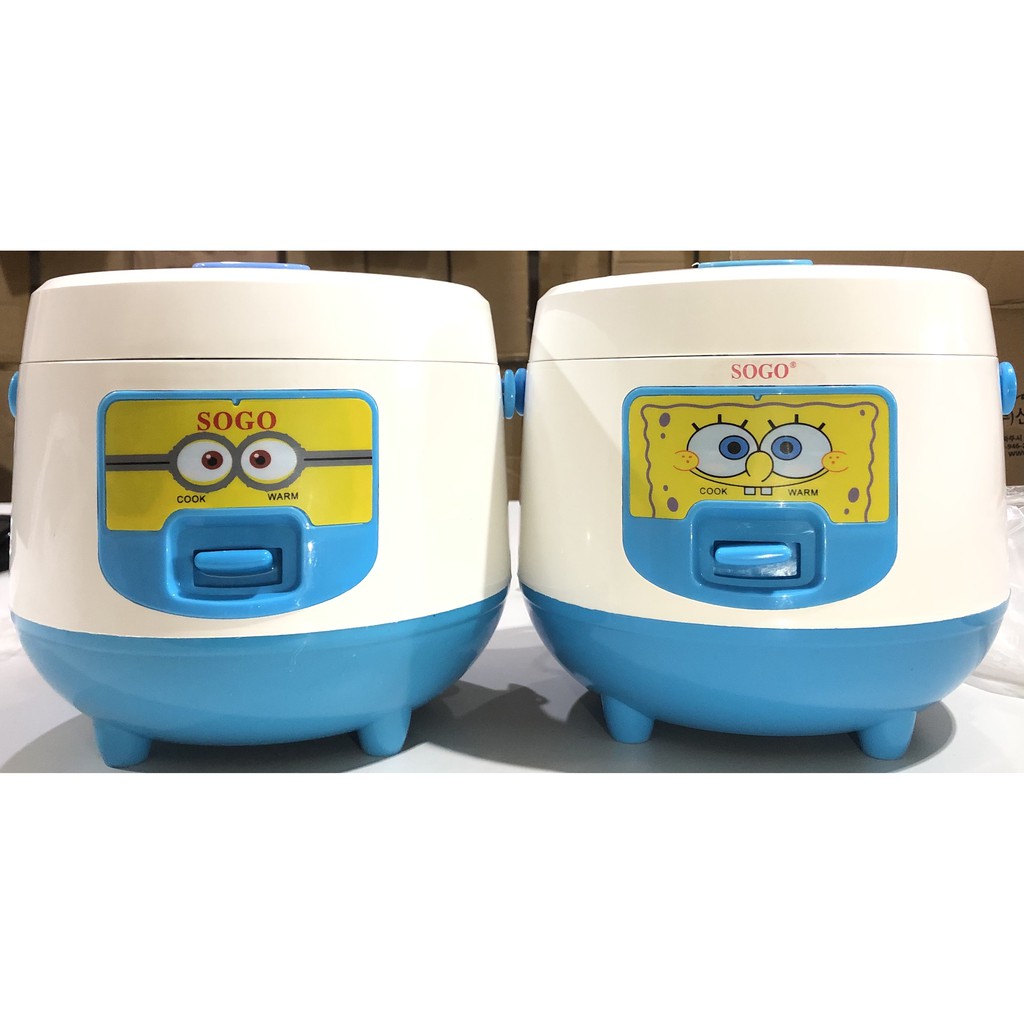 Rice Cooker Mini Motif Kartun Lucu Alat Penanak Nasi Penghangat Nasi Mini Murah Awet Shopee Indonesia