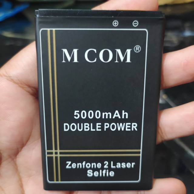 Baterai Zenfone Selfi 5.5 ZD551KL Z00UD ZOOUD Zenfone 2 Laser 5.5 ZE550KL C11P1501 DOUBLE POWER MCOM