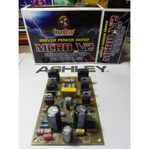 Driver power MCRD V2 LOWSUB PCB FIBERGLASS