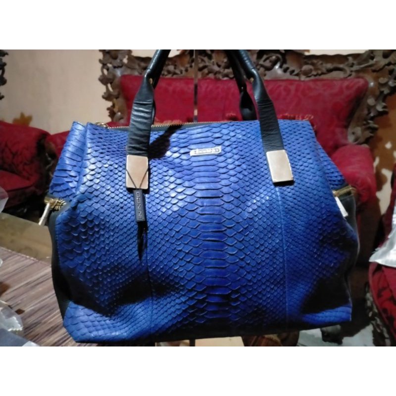 Tas Donini Piton Nevra  857 Blue mulus No minus Cod semarang