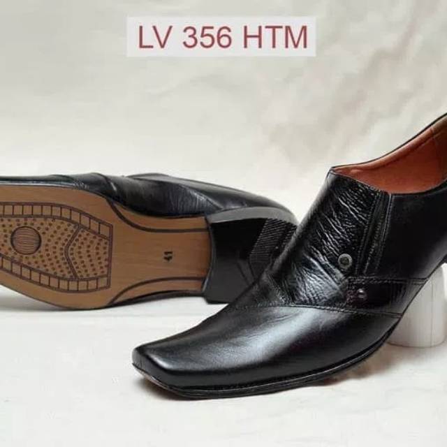 Sepatu Pentopel Kulit Asli / Sepatu Dinas LV356 Best seller