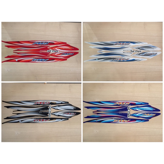 STIKER STRIPING MIO SPORTY TAHUN 2007