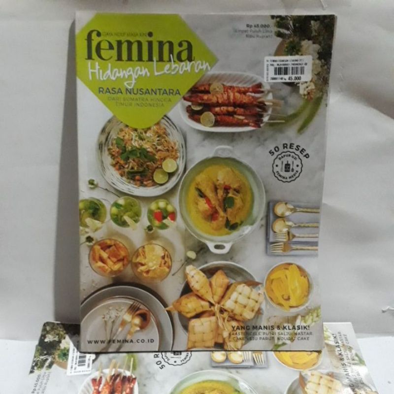 

Buku Kuliner - Hidangan Lebaran Rasa Nusantara (Femina)