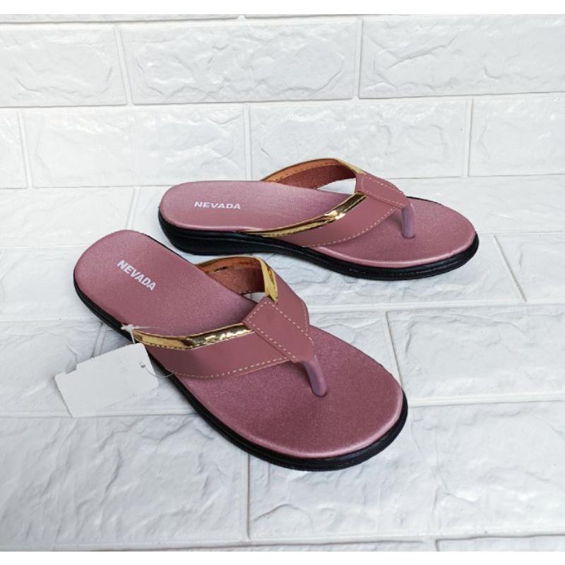 Sandal Jepit Wanita Murah Casual Santai Flat Kekinian