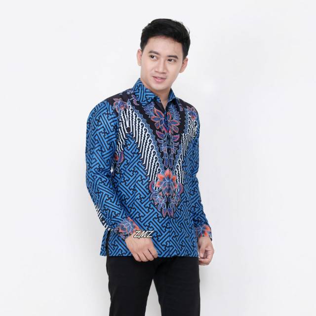 Kemeja batik pria PPBTK07 WSA04 lengan panjang /kemejapria/kemejabatik/batikpria/batikmodern 05