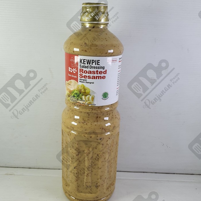 

Kewpie Salad Dressing Roasted Sesame 1 Liter / Saus Wijen