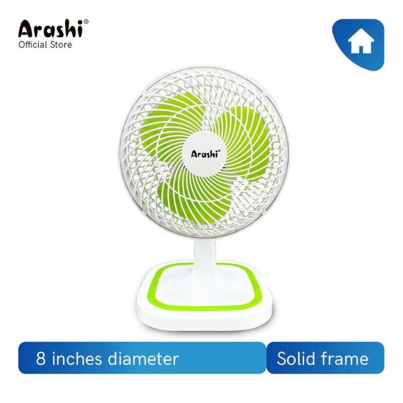 Kipas Angin Meja Arashi 8 Inch / Desk Fan Arashi 8 inch