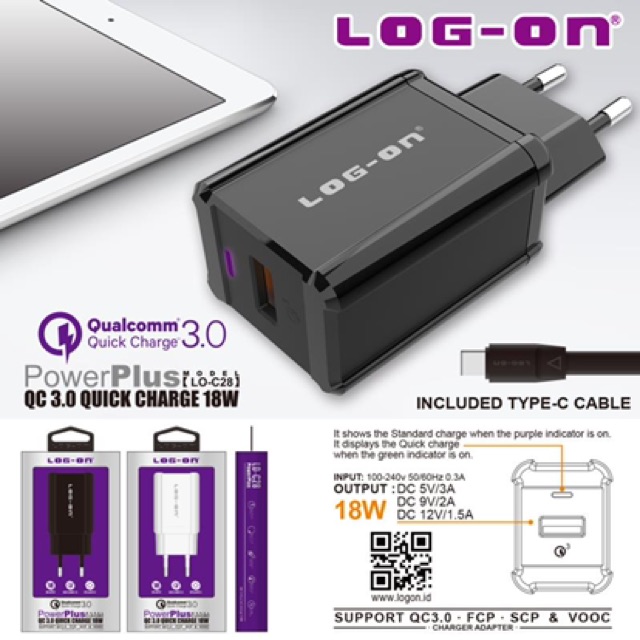 CHARGER/ TC LOGON 1OUT PUT  POWERPLUS LO-C28 1OUTPUT