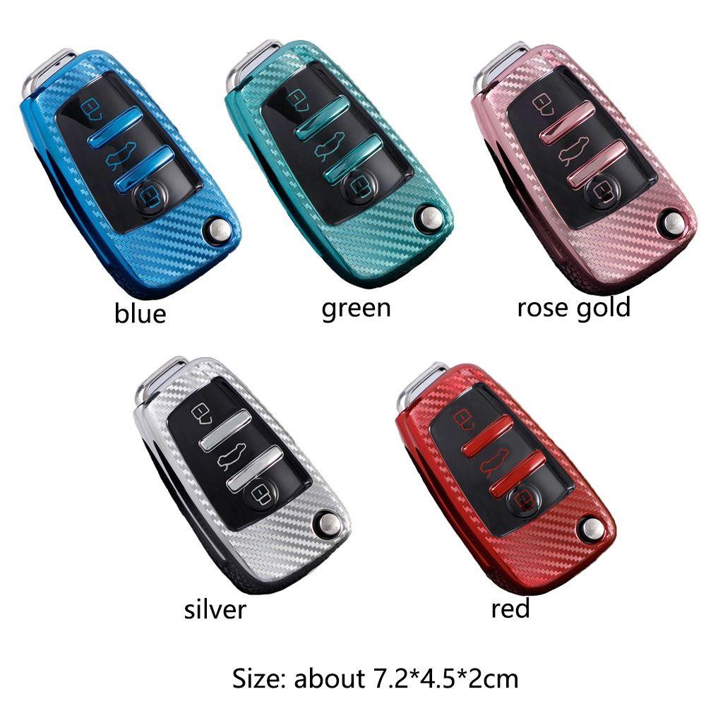 Top Remote Key Case Soft TPU Aksesoris Mobil Skin Key Fob Cover