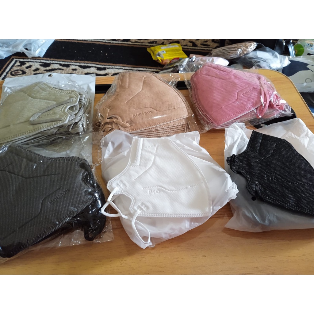 Masker KN95 Mouson 5 Ply Emboss isi 10 pcs