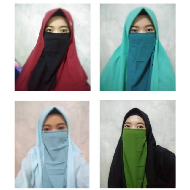 CADAR TALI WOLFIS Premium - Cadar Tali - Niqab - Cadar Niqab