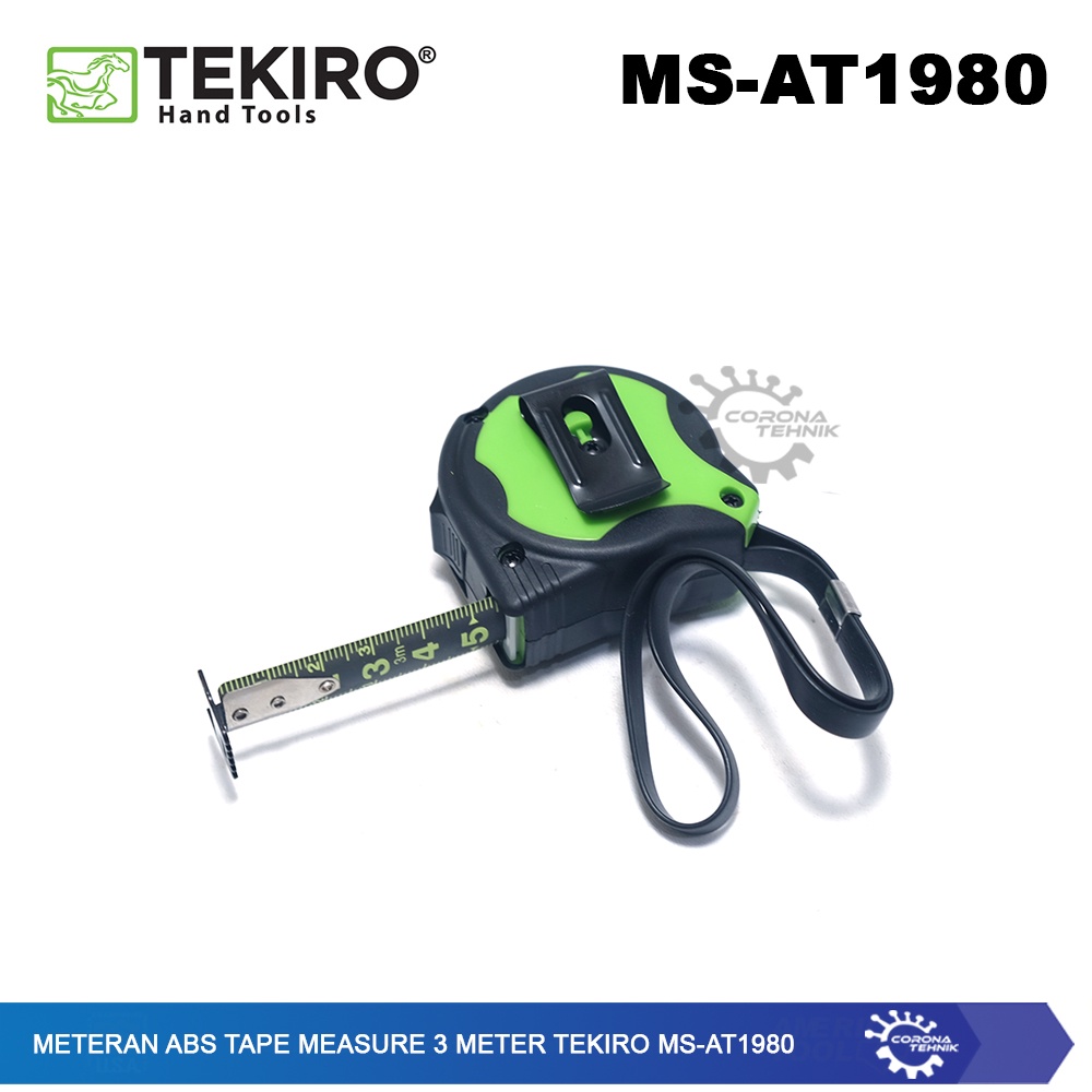 Tekiro - Meteran ABS Tape Measure 3 Meter - MS-AT1980