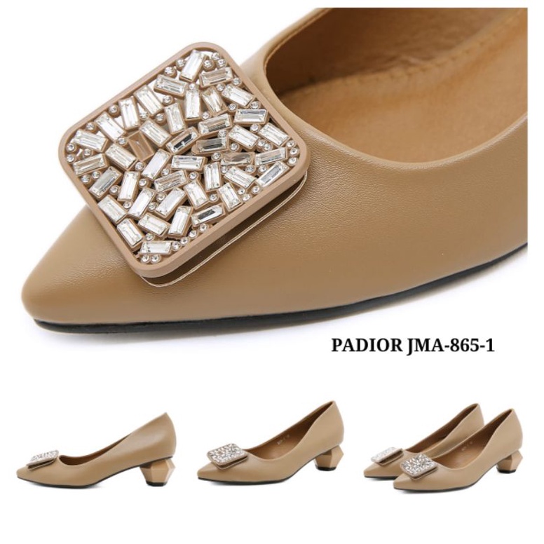 FLAT SHOES HEELS CRYSTAL PADIOR SHOES JMA-865-1