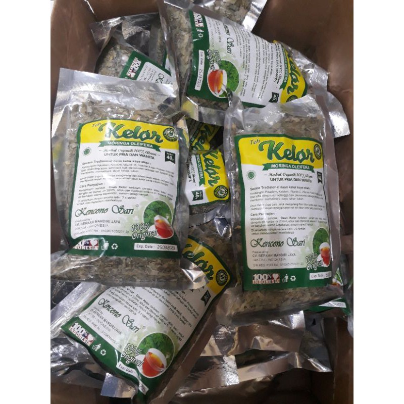 

Teh Daun Kelor Seduh Curah Tubruk
